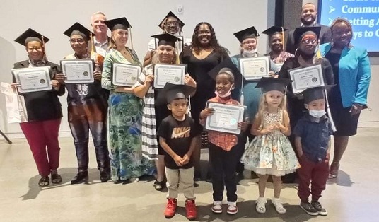 Graduation celebrates two generations