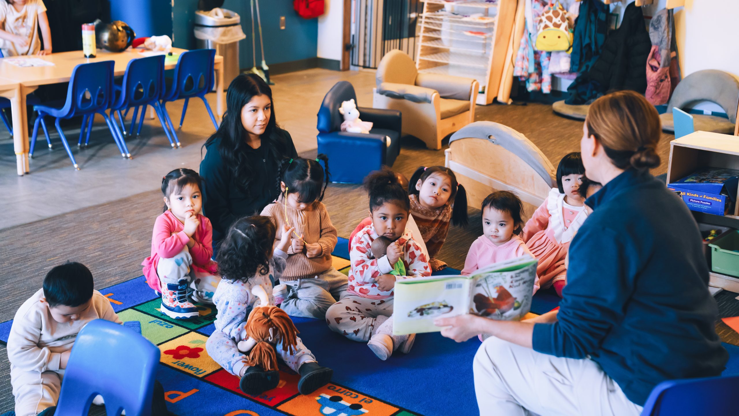 Children in classroom